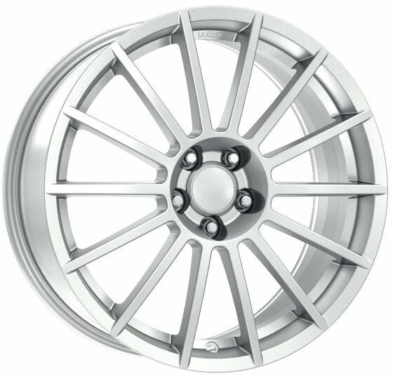 17 İnç 4x100 Opel Renault Honda Toyota Uyumlu Wrc Silver Jant Takımı | R1 Wheels