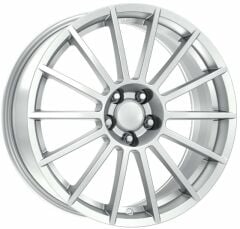 17 İnç 4x100 Opel Renault Honda Toyota Uyumlu Wrc Silver Jant Takımı | R1 Wheels
