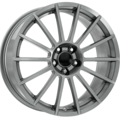 17 İnç 4x100 Honda Renault Fiat Hyundai Uyumlu Titanium Gri Jant Takımı | R1 Wheels
