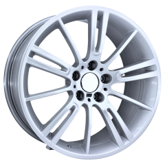 19 İnç 5x120 BMW E90 E92 Uyumlu Style 193 Silver Jant Takım | R1 Wheels