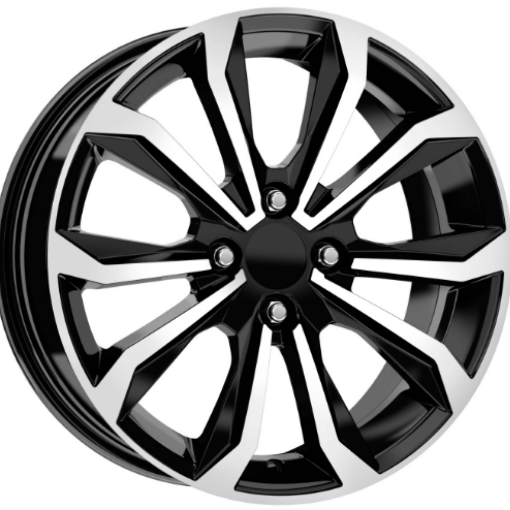 17 İnç 4x100 Honda Toyota Uyumlu Black Diamond Jant Takımı