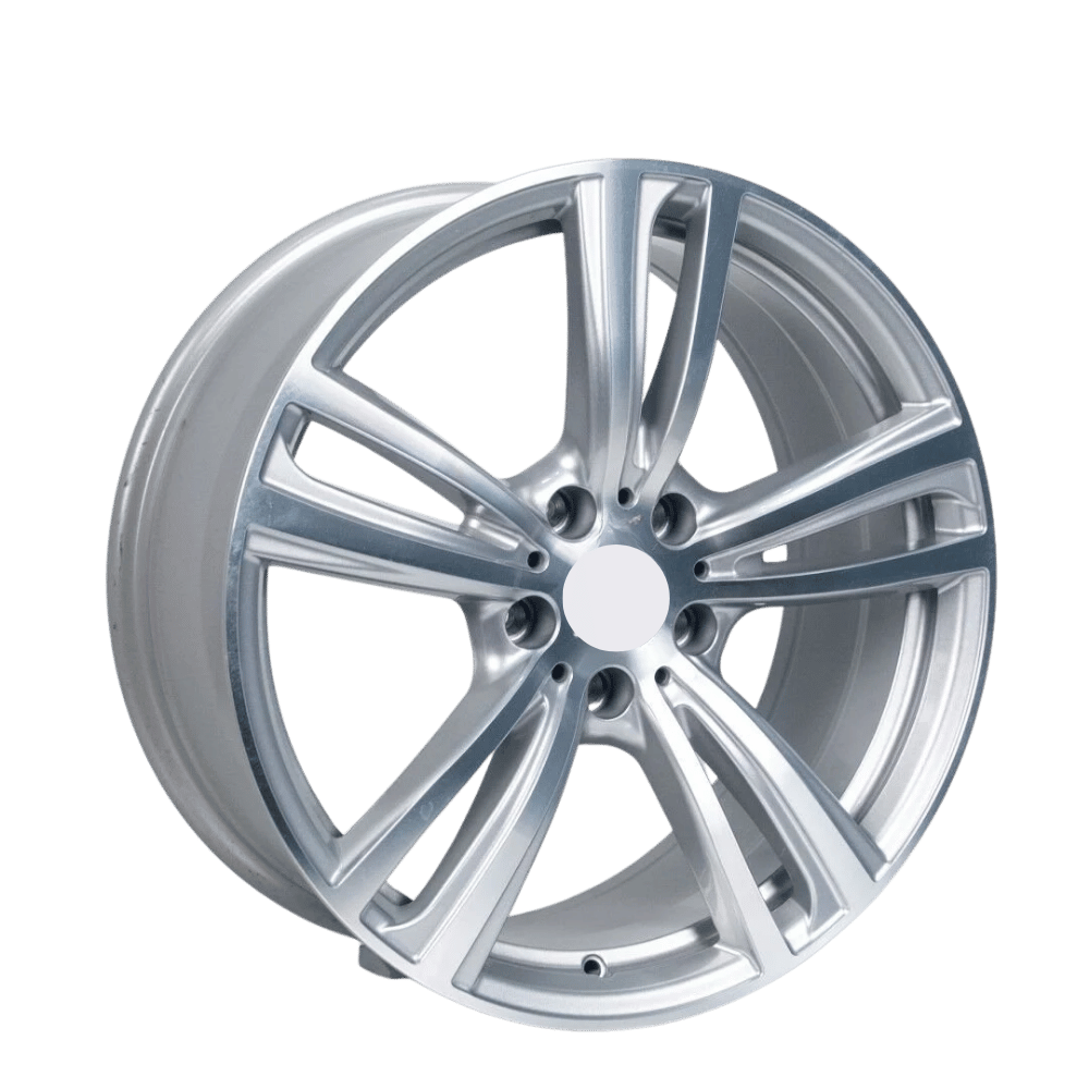 19 İnç 5X120 Bmw Uyumlu Style 442 Cristal Silver Polish Jant Takımı