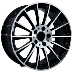 18 İnç 5X112 S Class Gun Metal Polish Jant Takım