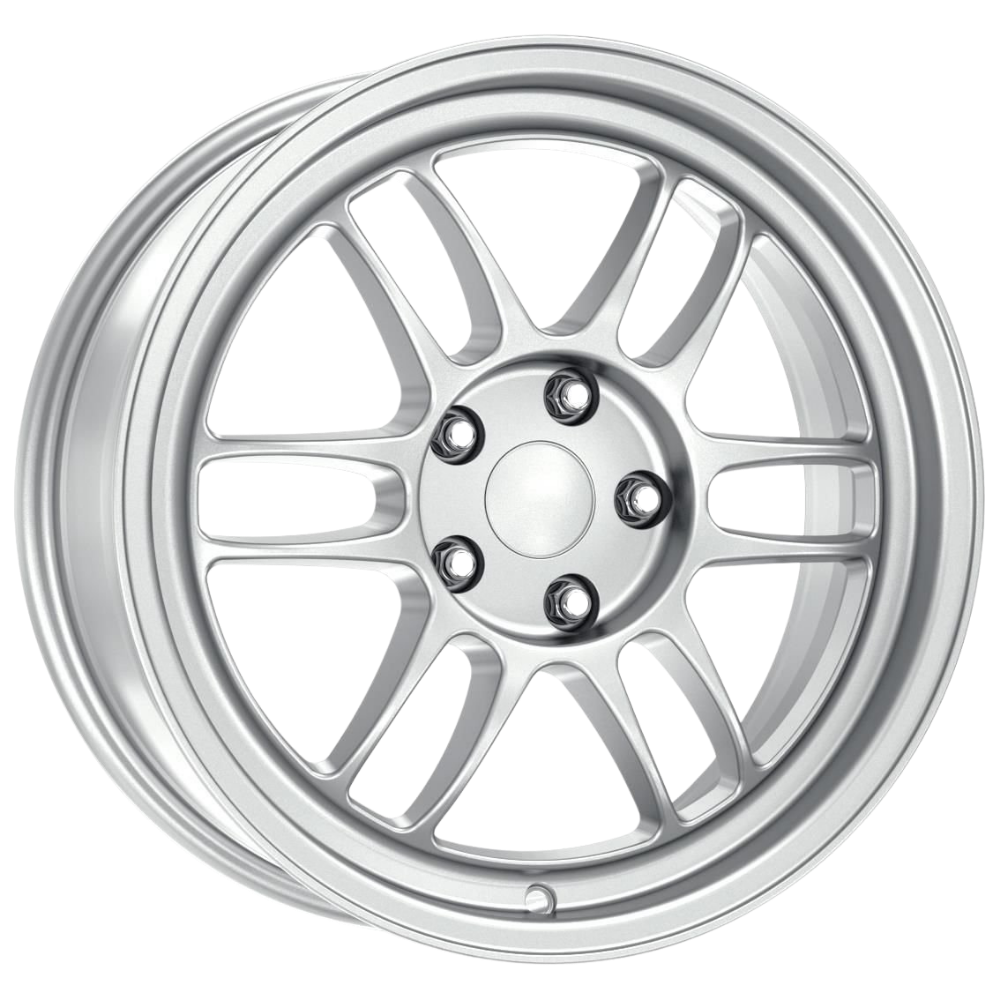17 İnç 4x100 Honda Hyundai Renault Uyumlu Silver Jant Takımı | R1 Wheels