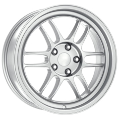 17 İnç 4x100 Honda Hyundai Renault Uyumlu Silver Jant Takımı | R1 Wheels