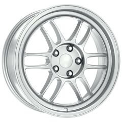 17 İnç 5x100 Opel Seat Skoda Uyumlu Silver Jant Takımı | R1 Wheels
