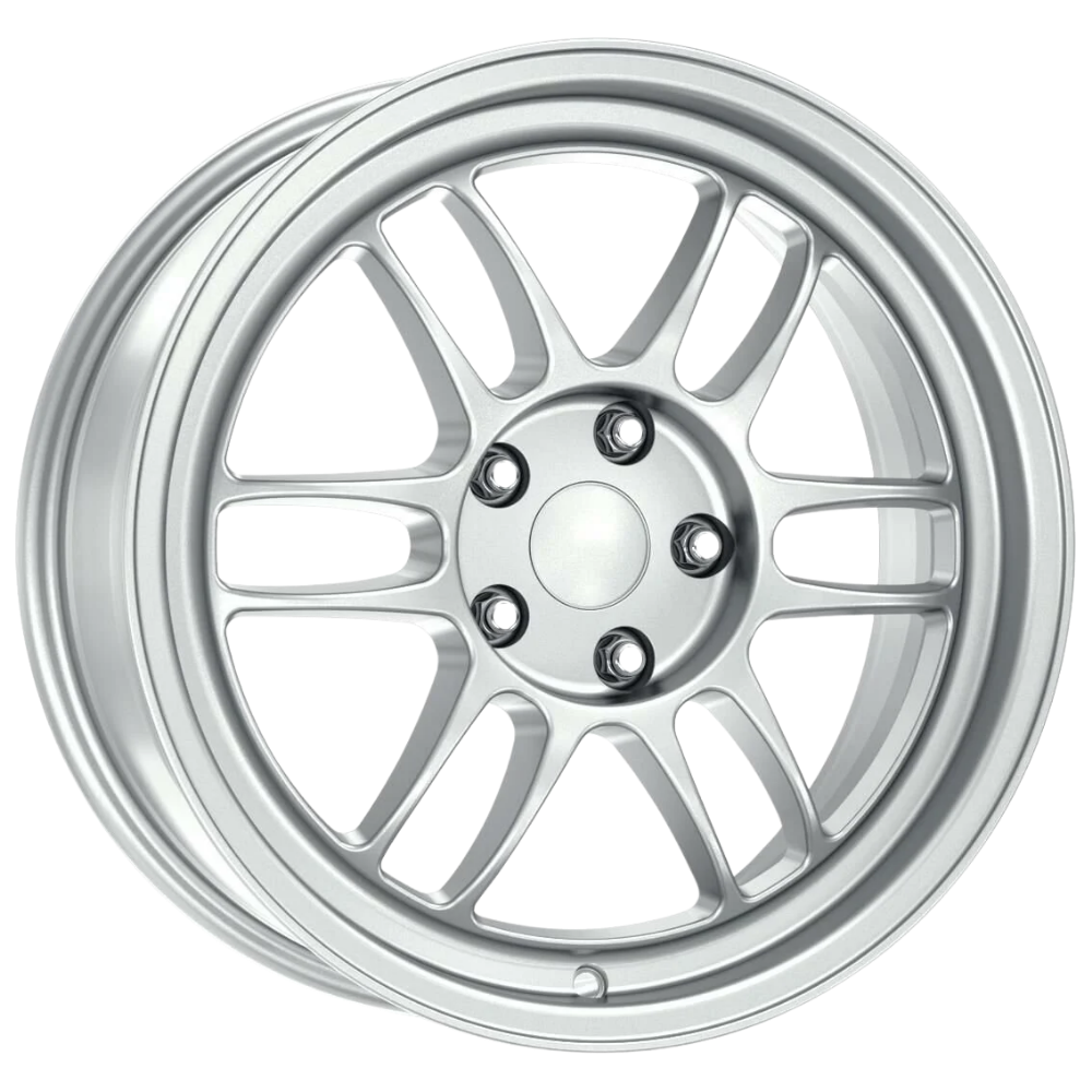 17 İnç 5x100 Opel Seat Skoda Uyumlu Silver Jant Takımı | R1 Wheels