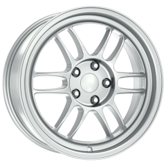 17 İnç 5x100 Opel Seat Skoda Uyumlu Silver Jant Takımı | R1 Wheels