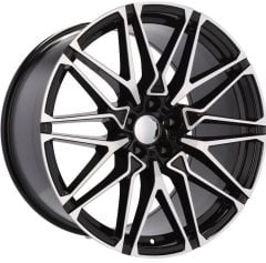 21 İnç 5X120 Bmw G Seri 3 Seri 5 Seri X5 X6 X7 Black Polish Jant Takımı