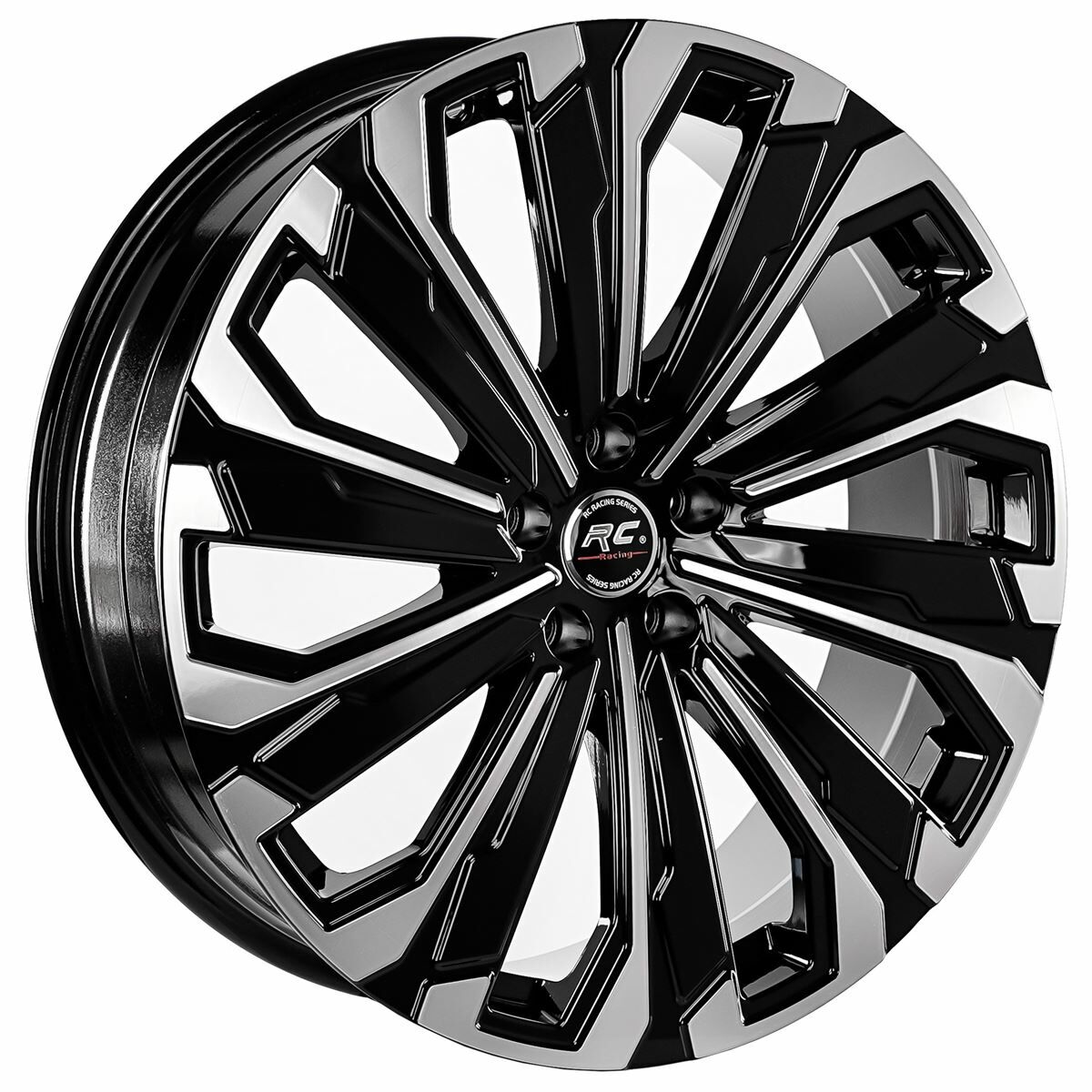 18 İnç 5X108 Chery Volvo Uyumlu Black Polish Jant Takımı