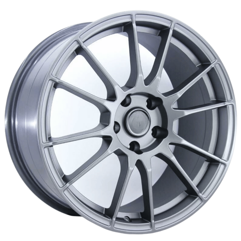 19 İnç 5x112 Volkswagen Audi Mercedes Uyumlu Matt Gun Metal Jant Takımı | R1 Wheels
