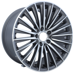19 inç 5x112 Mercedes Uyumlu Gun Metal Diamond Jant Takımı | R1 Wheels