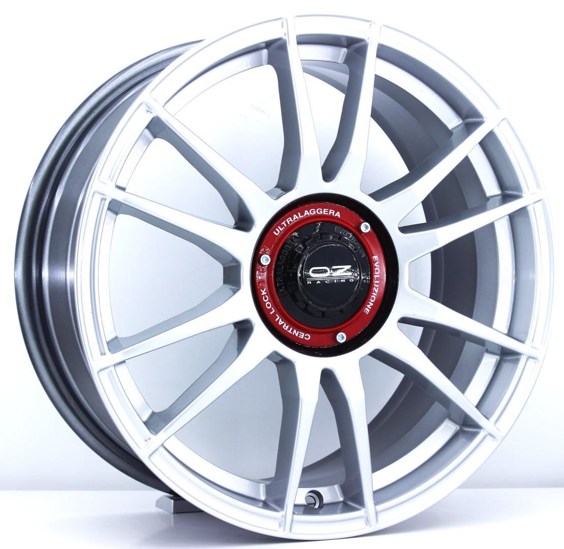 17 İnç 4X108 Citroen Peugeot Kapaklı Ultrasport Silver Jant Takım