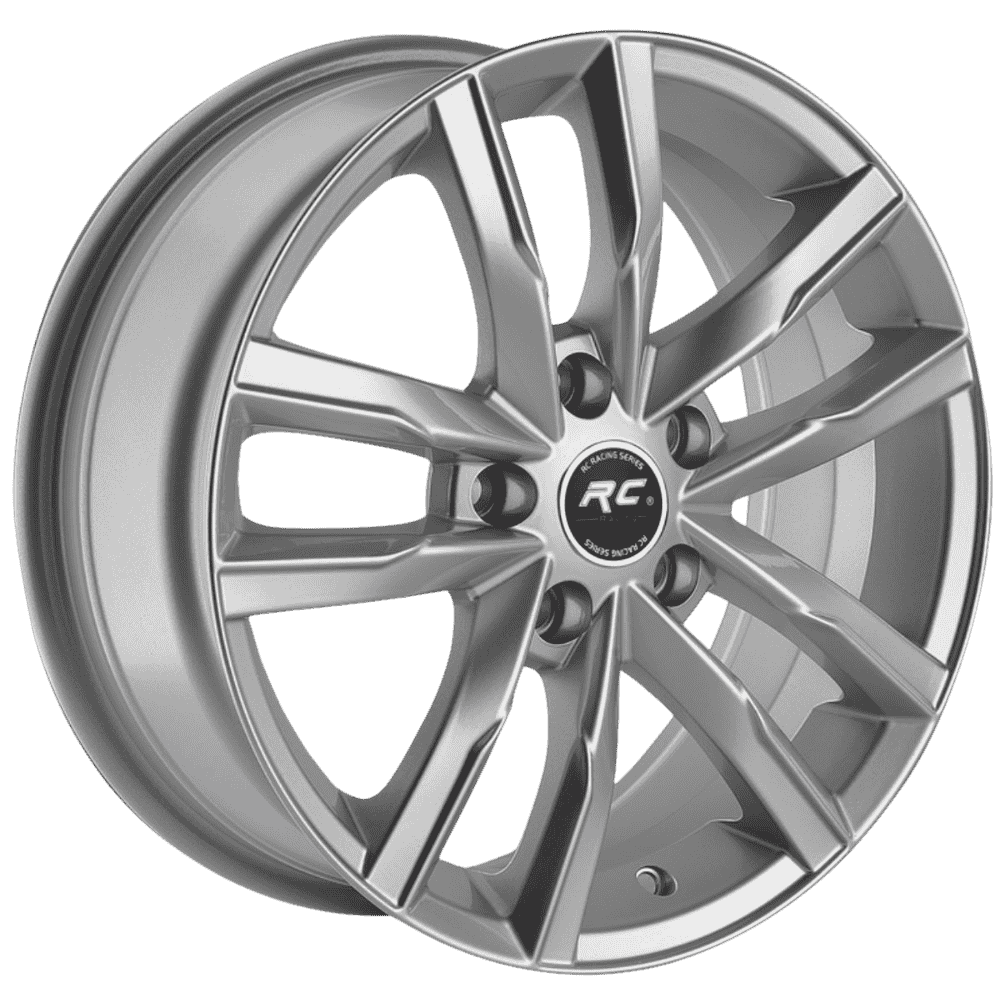16 İnç 5x100 Volkswagen Seat Skoda Uyumlu Silver Jant Takımı | R1 Wheels