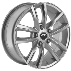 16 İnç 5x100 Volkswagen Seat Skoda Uyumlu Silver Jant Takımı | R1 Wheels