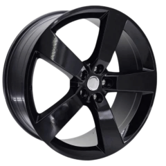 22 İnç 5x120 BMW Land Rover Defender Uyumlu Black Jant Takımı | R1 Wheels