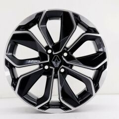 15 İnç 4X100 Renault İcon Black Polish  Jant Takımı