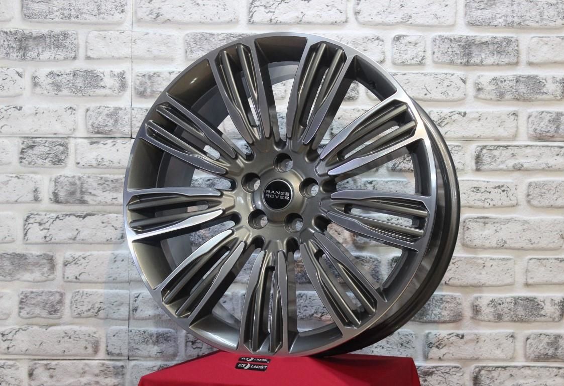 22 İnç 5X108 Range Rover Velar Gun Machined  Jant Takım