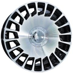 19 İnç 5x112 Mercedes Maybach Black Polish Jant Takım