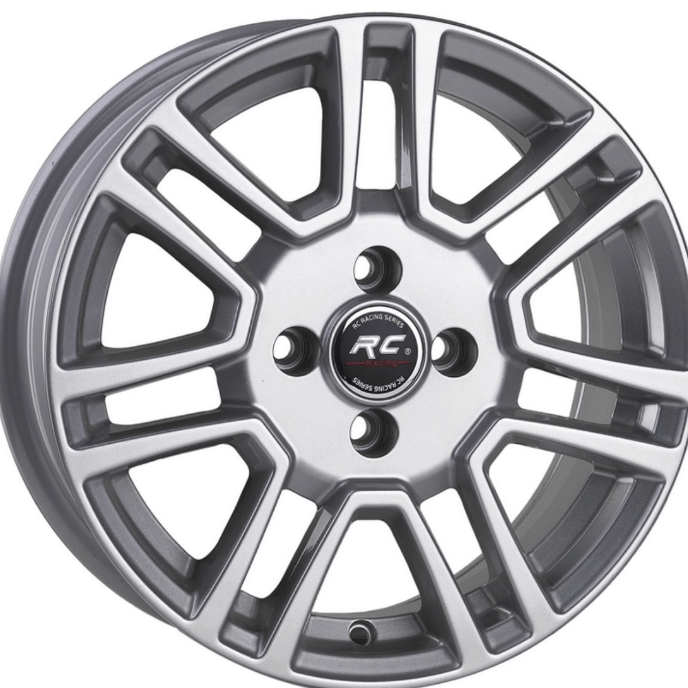 15 İnç 4x100 Renault Fiat Opel Honda Silver Jant Takım // R1 Wheels