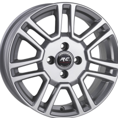 15 İnç 4x100 Renault Fiat Opel Honda Silver Jant Takım // R1 Wheels