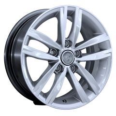 15 İnç 5x100 Subaru Toyota Skoda Uyumlu Durban Silver Jant Takımı | R1 Wheels