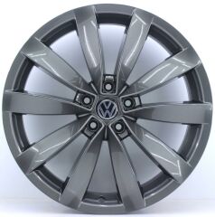 19 İnç 5X112 Lugano Orjinal Kalıp Seat Volkswagen Arteon İcon Gun Metal Jant Takımı