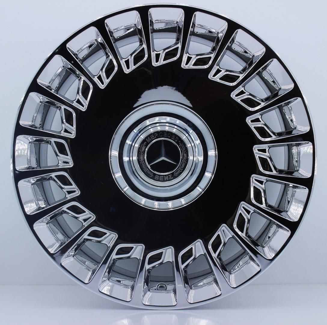 20'' İnç 5x112 Mercedes Maybach Vacoom Chrome Jant Takım