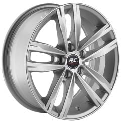 15 İnç 5x100 Volkswagen Polo Skoda Seat Ibıza Leon Uyumlu Silver Jant Takımı