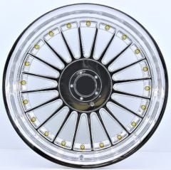 17 İnç 5x120 - 112 Çift Aplikasyon Alpina Vacuum Chrome Jant Takımı | R1 Wheels