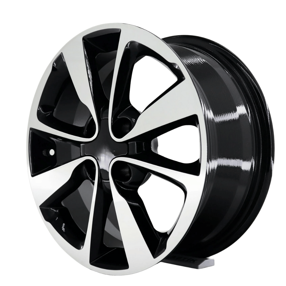 15 İnç 4X100 Hyundai İcon Black Polish Jant Takımı