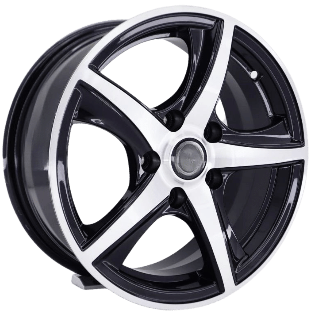 15 İnç 5X112 Honda-Audi Black Polish Jant Takım
