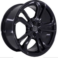 17 İnç 5X112 Wolksvagen Golf Jetta Seat Scirocco Passat T-Rock Black Jant Takım
