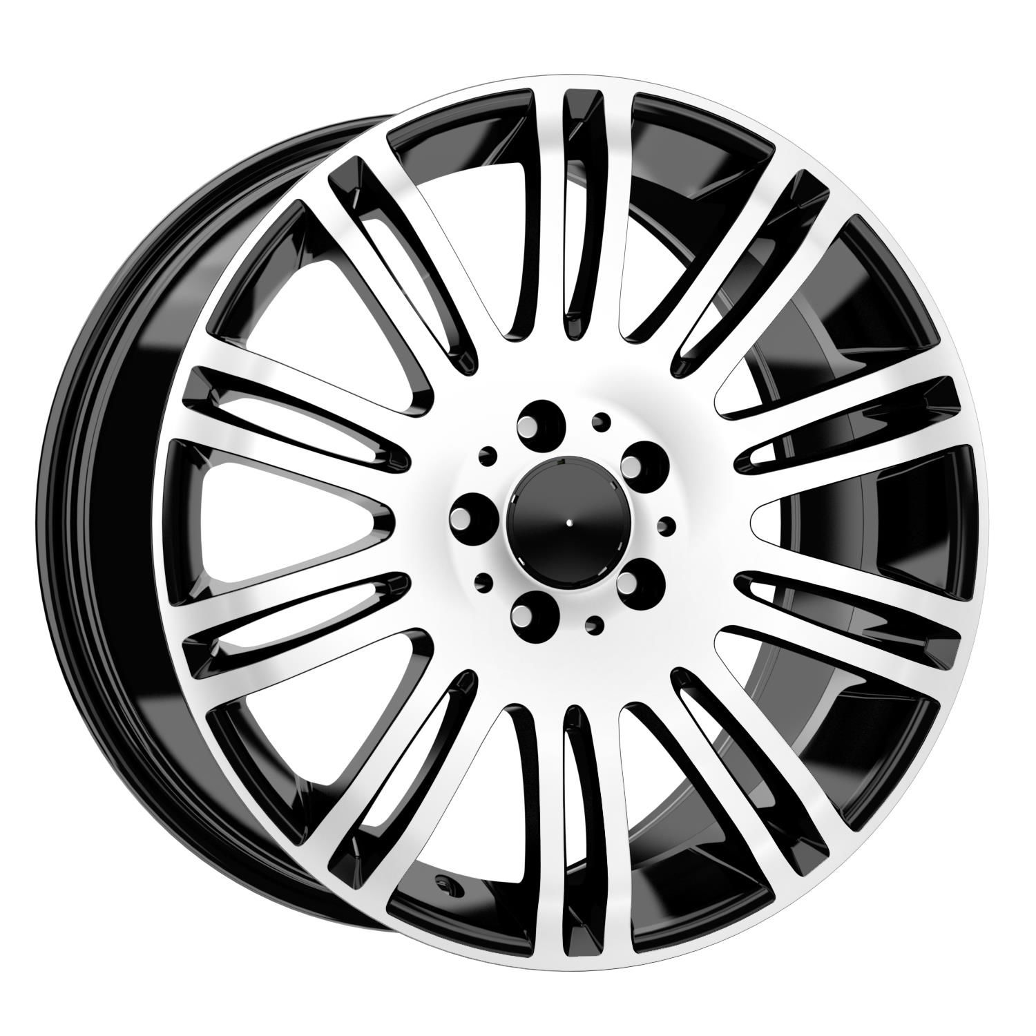 18  İnç 5X112 Mercedes Amg E Kasa W211 Black Diamond Jant Takım