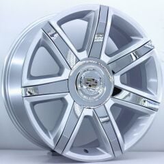 22 İnç 6X139.7 Escalade Silver Chrome Stiker Jant Takımı