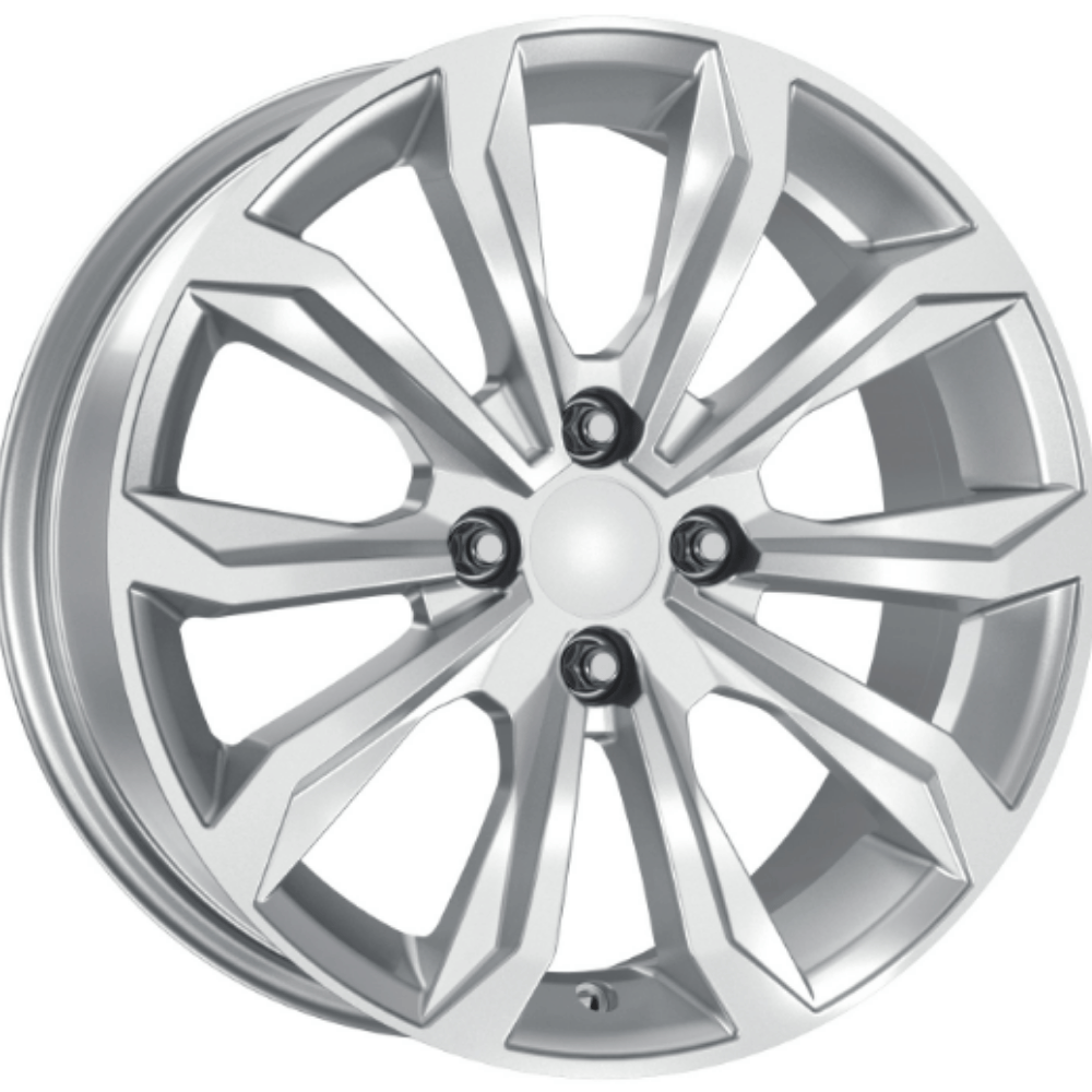 17 İnç 5x114.3 Toyota Honda Uyumlu Silver Jant Takımı