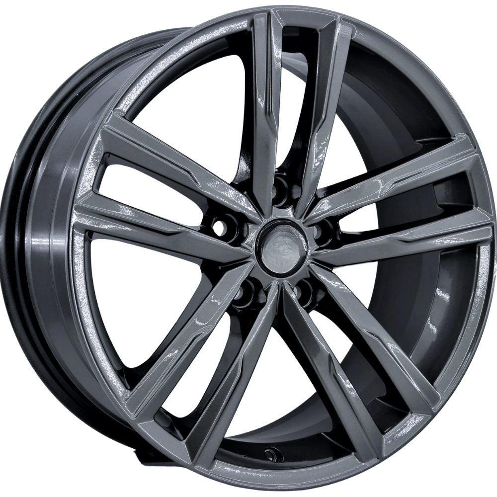 17'' İnç 5X112 Dartford Golf Jetta Seat Scirocco Audi Passat Gun Metal Jant Takım