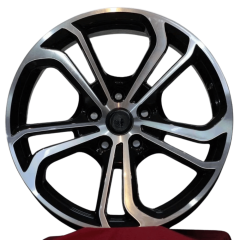 17'' İnç 5X112 Wolksvagen R-Line Golf Jetta Seat Scirocco Audi Passat Gun Metal Polish  Jant Takım