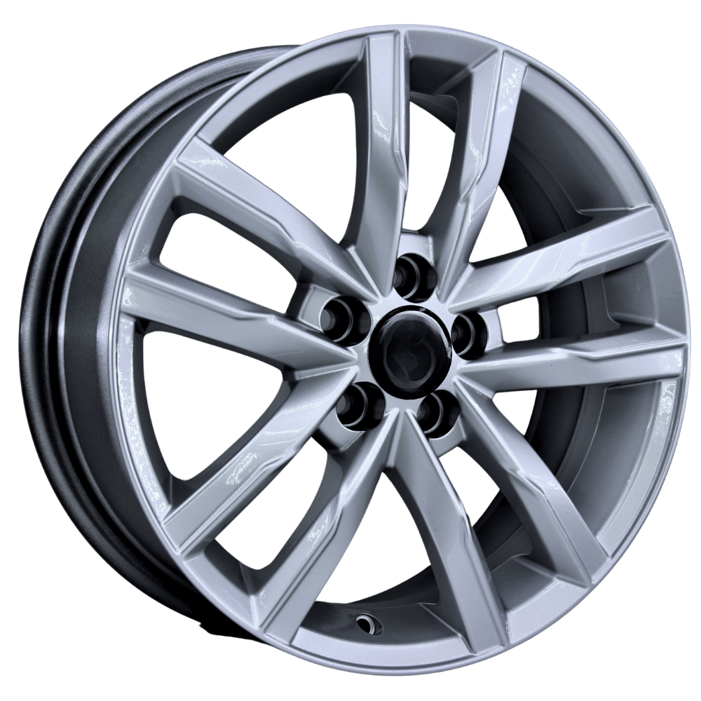 16 İnç 5x112 Dartford Volkswagen Uyumlu Silver Jant Takımı | R1 Wheels