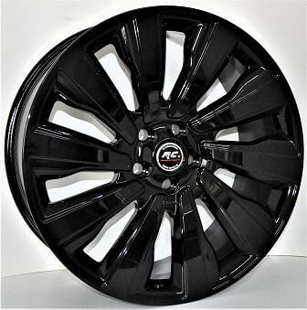 22 İnç 5X108 Range Rover Volvo Black Jant Takımı