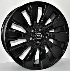 22 İnç 5X108 Range Rover Volvo Black Jant Takımı