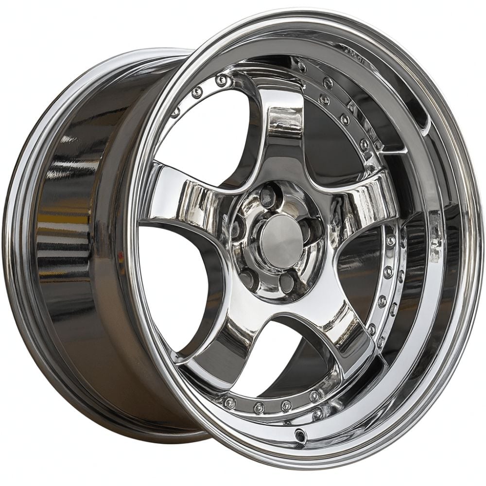 17 İnç 5x100 Toyota Subaru Uyumlu SSR Vacuum Chrome Jant Takımı