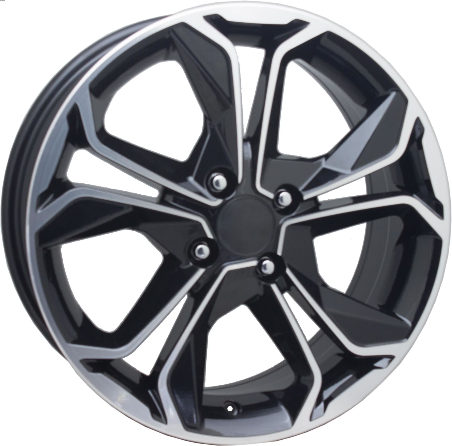 16 İnç 4x100 Fiat Hyundai Renault Toyota Uyumlu Black Diamond Jant Takımı