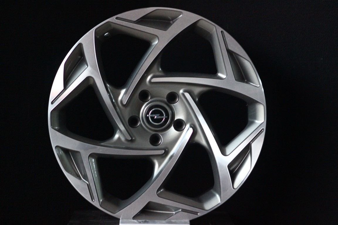 19 İnç 5X105 Chevrolet Opel Atom Gun Metal Polish Jant Takım