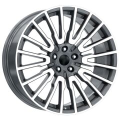 20 İnç 5X112 Mercedes Maybach S Class A Class Gun Metal Diamond Jant Takım