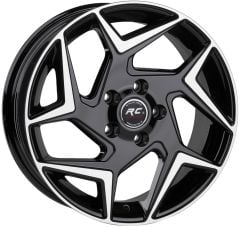 16 İnç 5x108 Volvo Ford Mazda Uyumlu Black Polish Jant Takımı