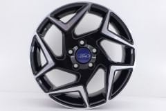 16 İnç 5X108 16*6.5 Et35 Volvo Ford Black Polish Jant Takım