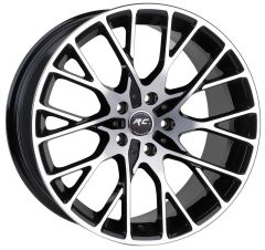 18'' 5X112 Audi Skoda Volkswagen Seat Black Polish Jant Takım