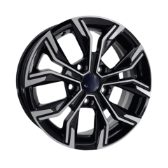 15 İnç 5X114.3 Toyota Hyundai Honda Kia Nissan Black Polish Jant Takım