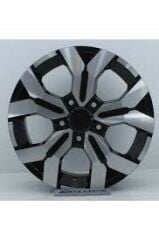 17 İnç 4X100 Dacia Sandero Fiat Renault Black Machined Jant Takım